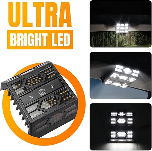 Miniatura 8 de Luces de techo traseras mejoradas, luces LED de cúpula de luz de lectura de cortesía, interruptor táctil LED, luces de carga interiores, accesorios