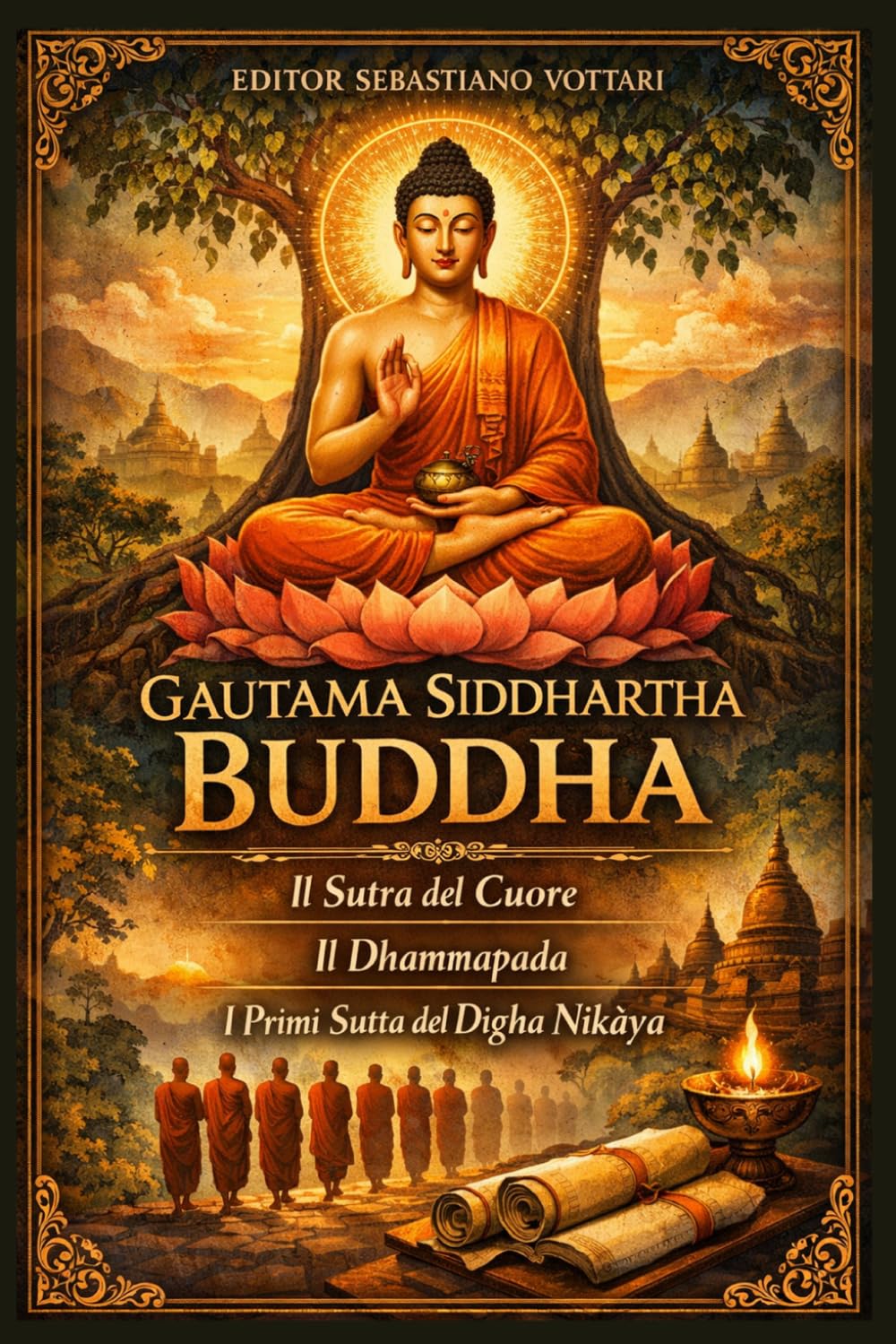 Gautama Siddhartha Buddha: Buddhismus – Das Herz-Sutra – Das Dhammapada – Die ersten Suttas des Dīgha Nikāya – Heiliger Text in deutscher Sprache (Religion und Spiritualität)