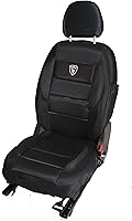 Vista 4 de Genérico Cubre Asientos de Carros Set Fundas Universal Juego 11 piezas Forros Deportivos Negro