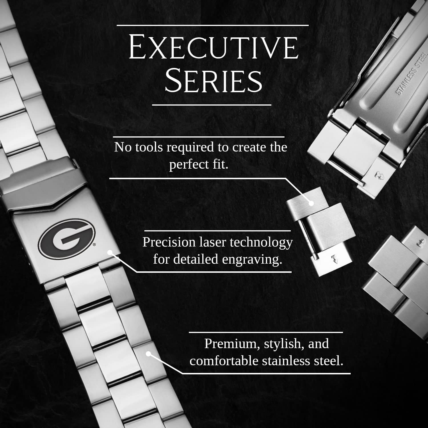 Affinity Bands Executive Series Watch Band Compatible with Apple Watch