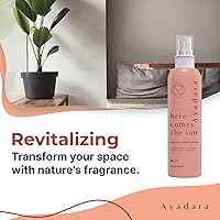 Vista 3 de Spray natural para habitación, 4 onzas, aromaterapia para habitación, espray de fragancia y desodorante de lino para el hogar, ambientador