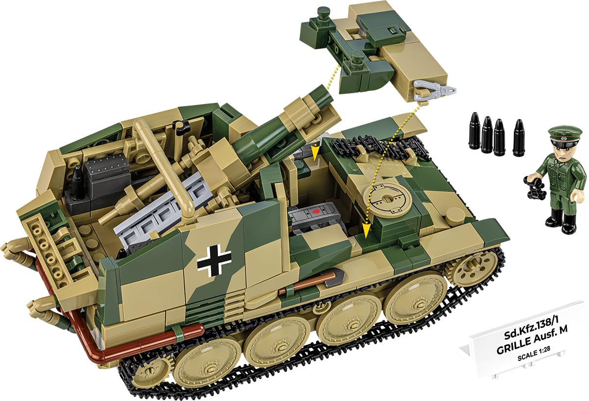 Sd.Kfz. 138 Grille AUSF.M, Mixed Colors
