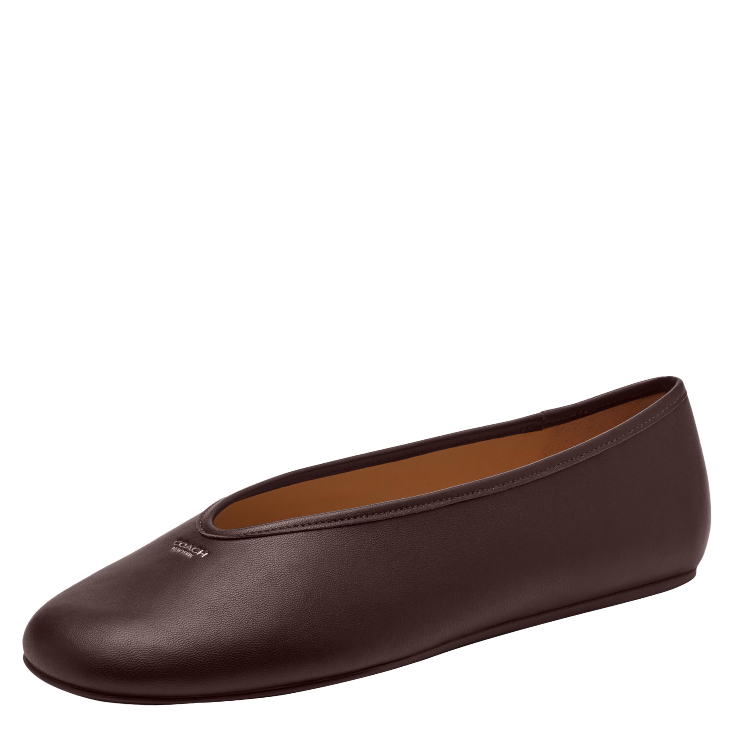 Photo 1 of COACH Houston Leather Ballet Flat