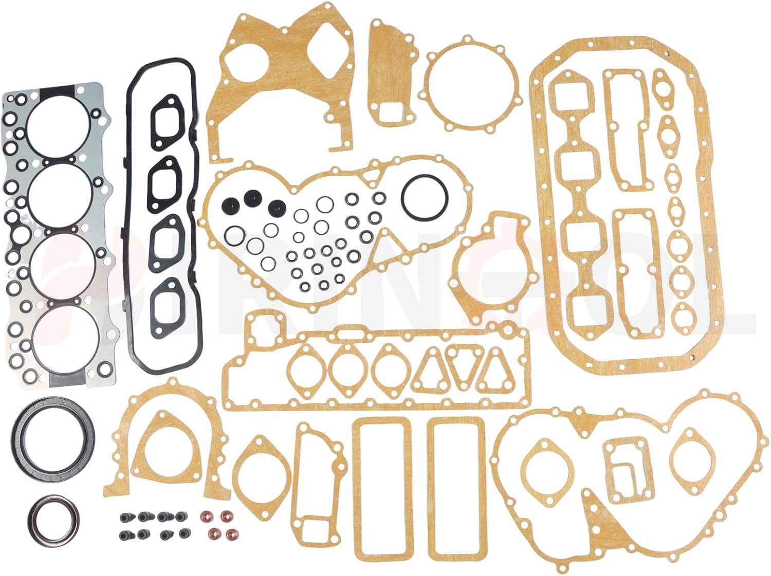 4BD1 4BD1T 3.9L Engine Full Gasket Kit Head Gasket Set for Isuzu NPR NKR NHR NQR Trucks Hitachi EX90 EX100 EX120 EX150 SX75 T7000 T7010 Excavator Engine Repair