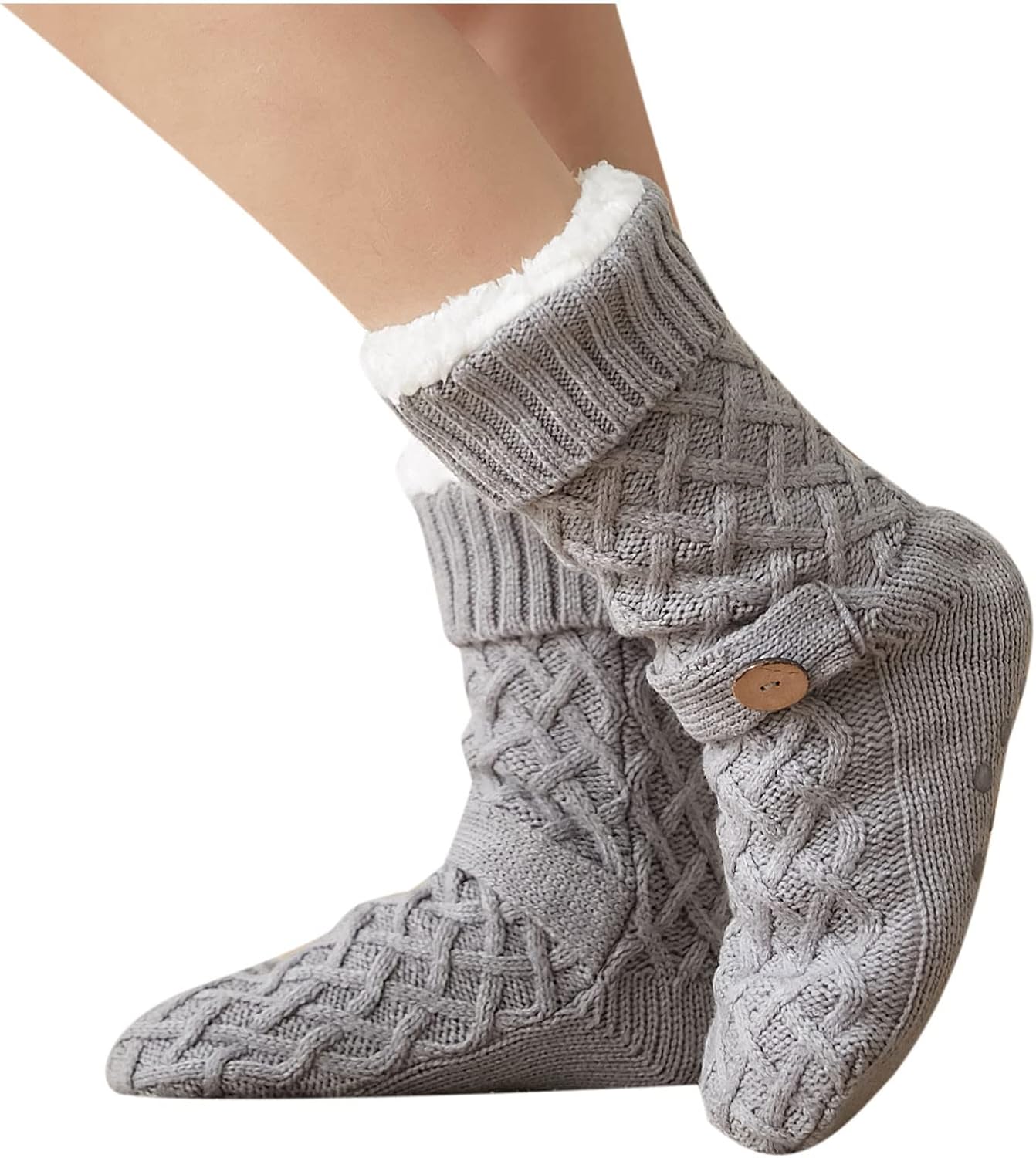 Non slip fleece socks Clearance