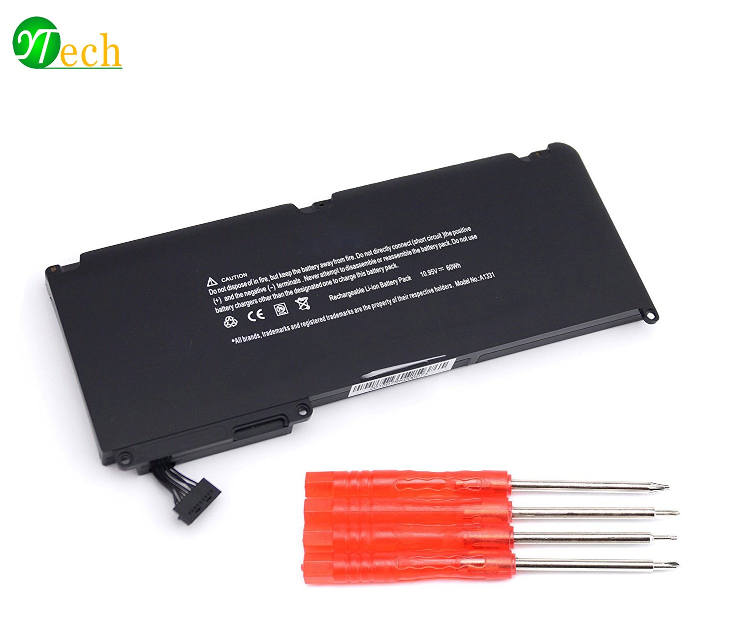 Ytech 10 95v 60wh Battery For Apple Macbook Unibody 13 A1342 A1331 White Pre Unibody For Macbook Late 09 Mid 10 Macbook Air Mc234ll A Mc233ll A Four Screwdrivers Buy Online