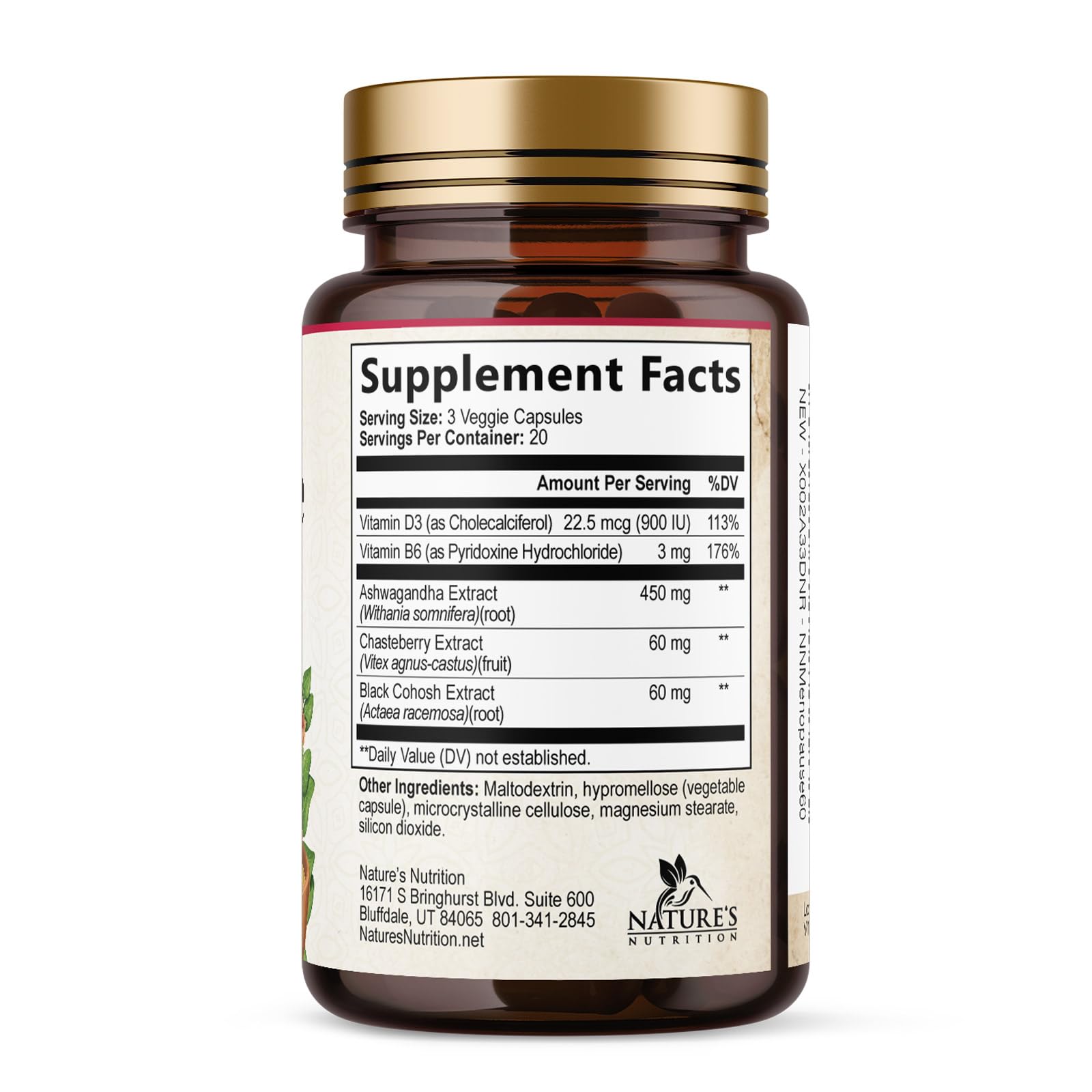 Menopause Supplements for Women, 60 Capsules — Amazon image 9
