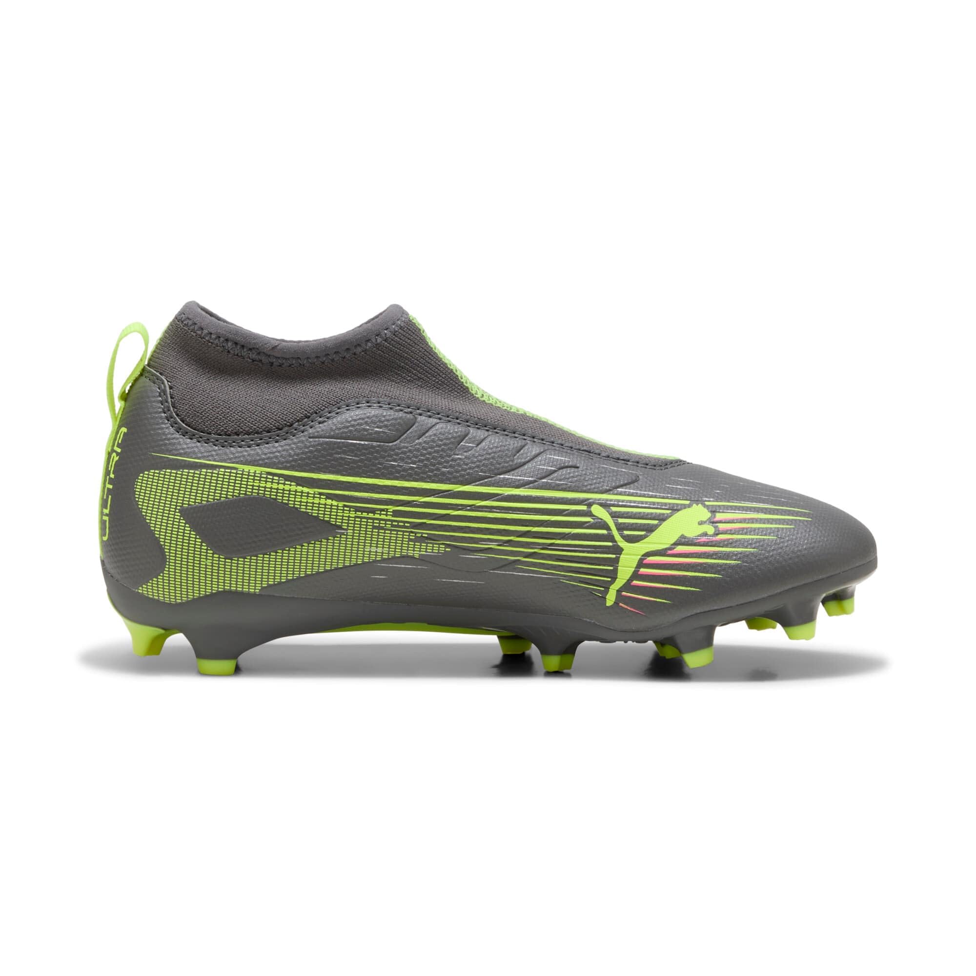 Puma Kids Cloud Ultra 5+ Match - Botas de fútbol para terreno firme