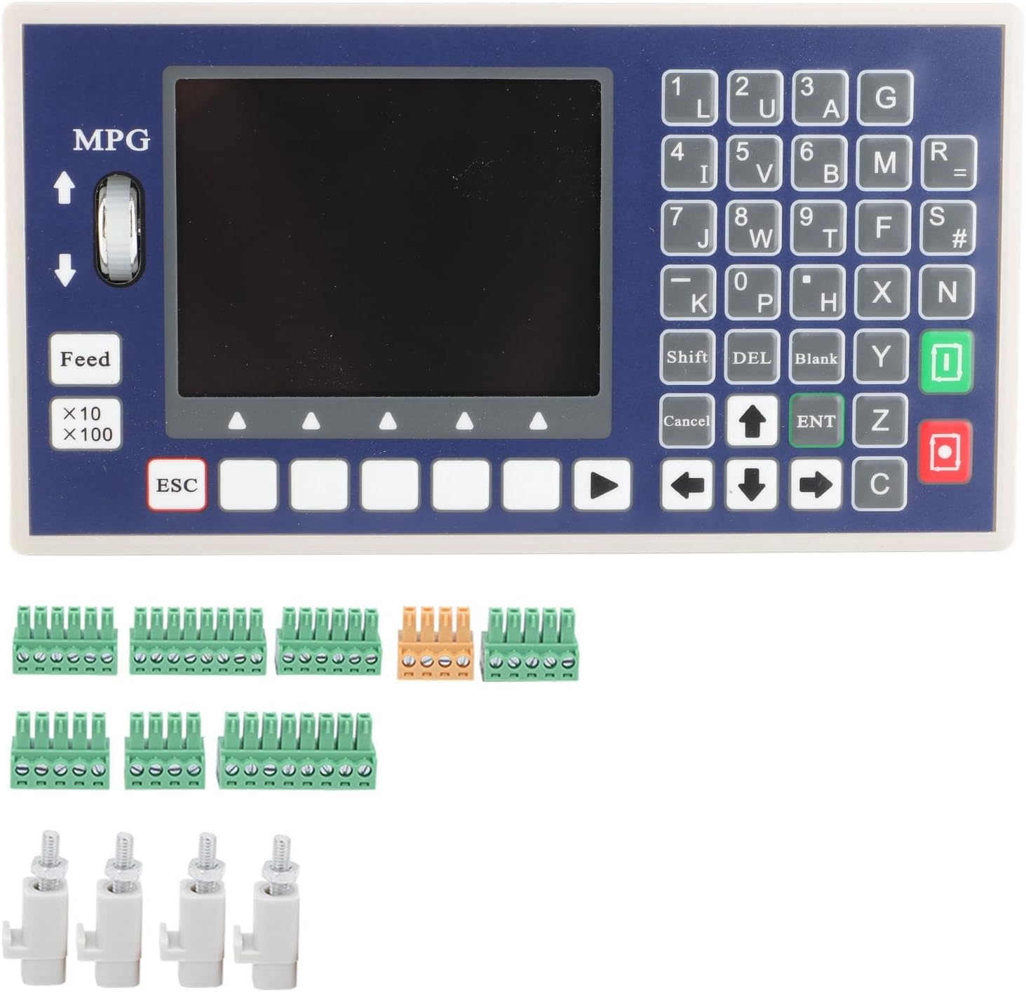 CNC Motion Controller System, 4-Axis Servo Stepper Motor Controller, Programmable Motion CNC System for Industrial Automation, DIY CNC Machines (Four-axis)