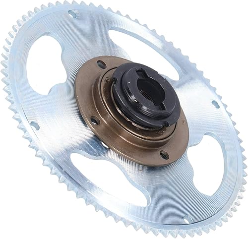 Miniatura 6 de VGEBY Piñón de rueda libre de metal, 25H 80 dientes cigüeñales, rueda libre piñón rueda libre para casetes de modificación eléctrica rueda libre