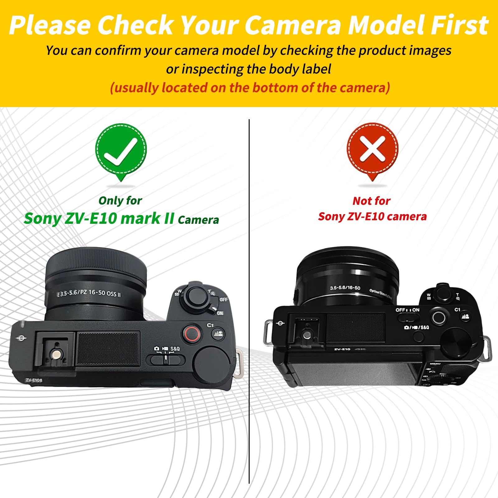 Rieibi - Custodia protettiva in silicone per Sony Alpha ZV-E10 II con 2 pellicole protettive, custodia leggera ZV-E10II con sensazione di presa migliorata per Sony ZV-E10 II, Rosa, Custodia per