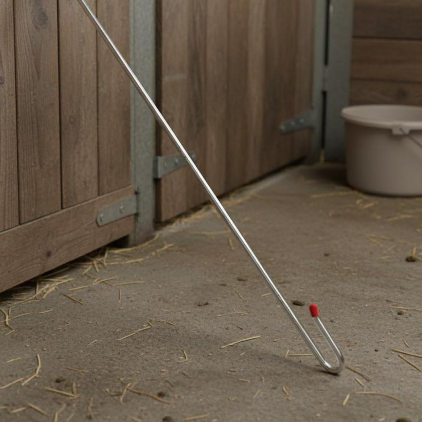Etyldya Gancio per Bestiame per Pecore Asta di Presa Asta di Contenimento Progettato per Interventi Rapidi E Controllo da in Piedi Adatto per Addetti, Gancio Per Pecora 70