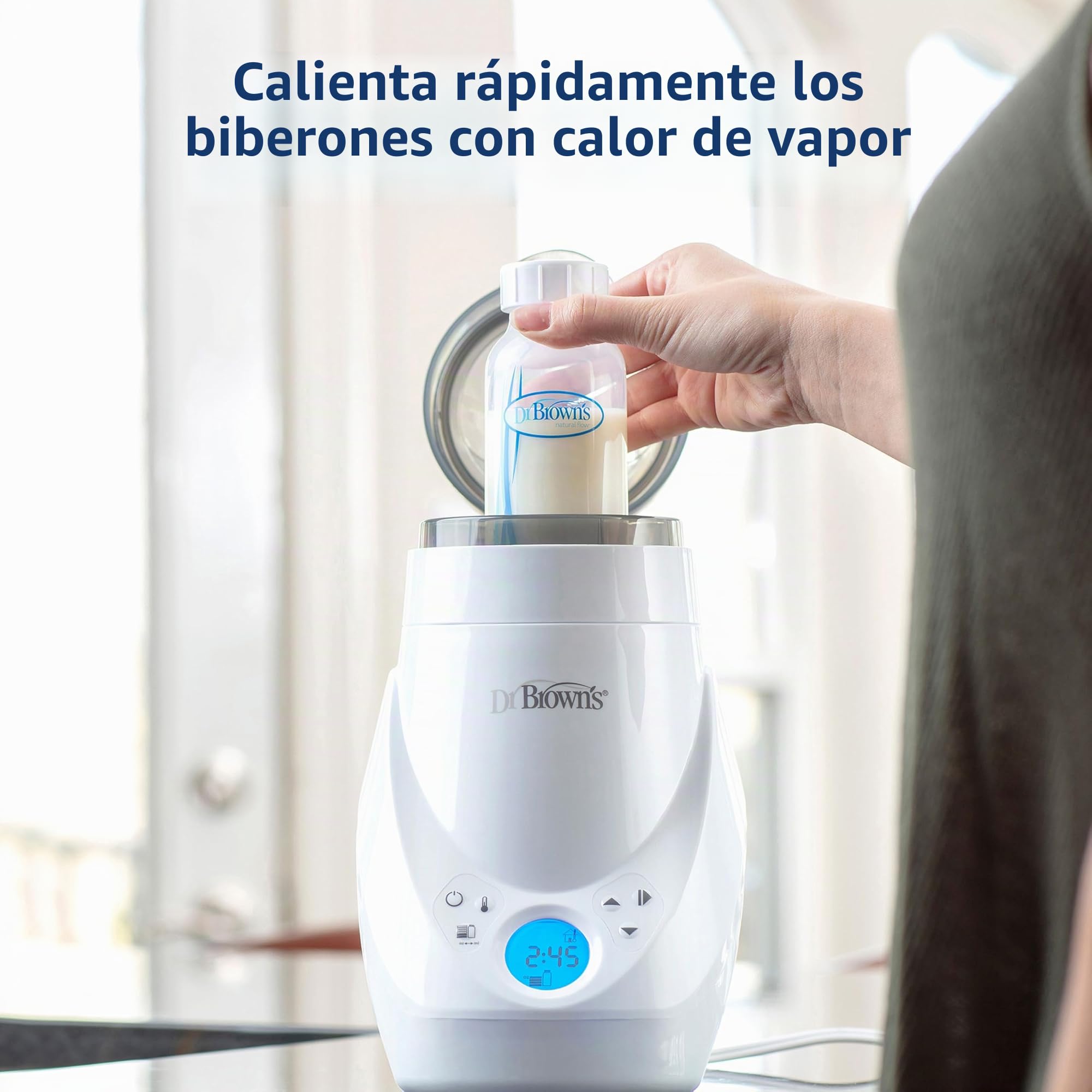 Dr. Brown's Calentador de botellas y esterilizador de lujo
