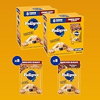 Vista 69 de PEDIGREE Choice Cuts in Gravy - Alimento húmedo en salsa para perros adultos, paquete de sabores surtidos, bolsas de 3.5oz, 24