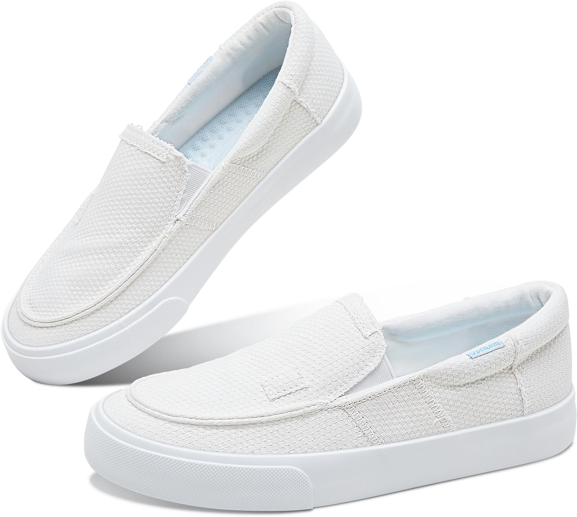 Slip On Shoes Canvas Slip On Sneakers Comfy Arch Support Loafers Casual Canvas Fashion Sneaker