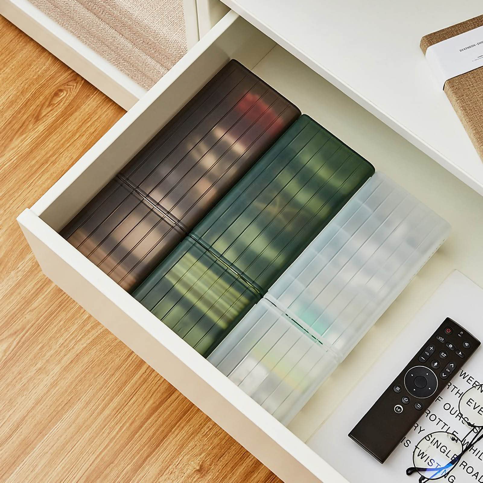 Datenkabel-Organizer Box, 7 Fächer – Aufbewahrung Für Ladekabel, USB-Kabel & Elektro-Zubehör, Grün, 29x10,4x8 Cm