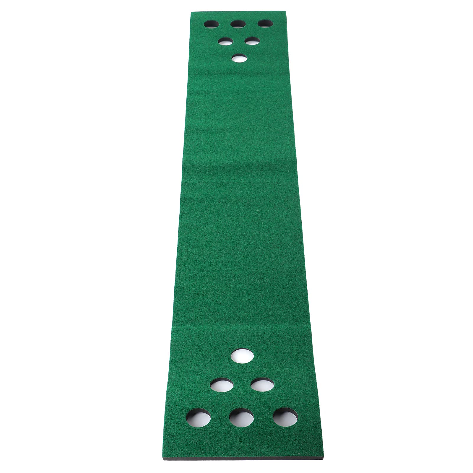 Juego de Accesorios Verdes para Putting de Golf, Rollo como Juego de Putt Real para Interior, Oficina y hogar
