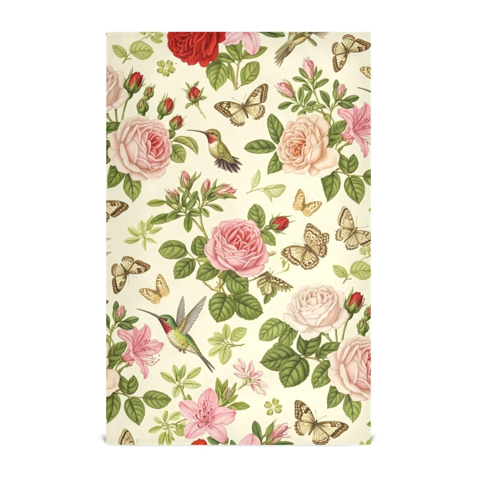 Torchon de séchage pour une cuisine lumineuse au style vintage et fleuri