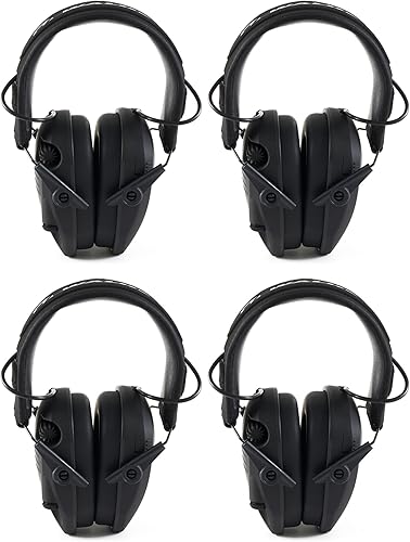 Vista 144 de Walker's Razor Slim Shooter Electronic Hunting Orejeras de protección auditiva plegables Razor Slim Verde Patriot,Flat Dark Earth,Tierra oscura