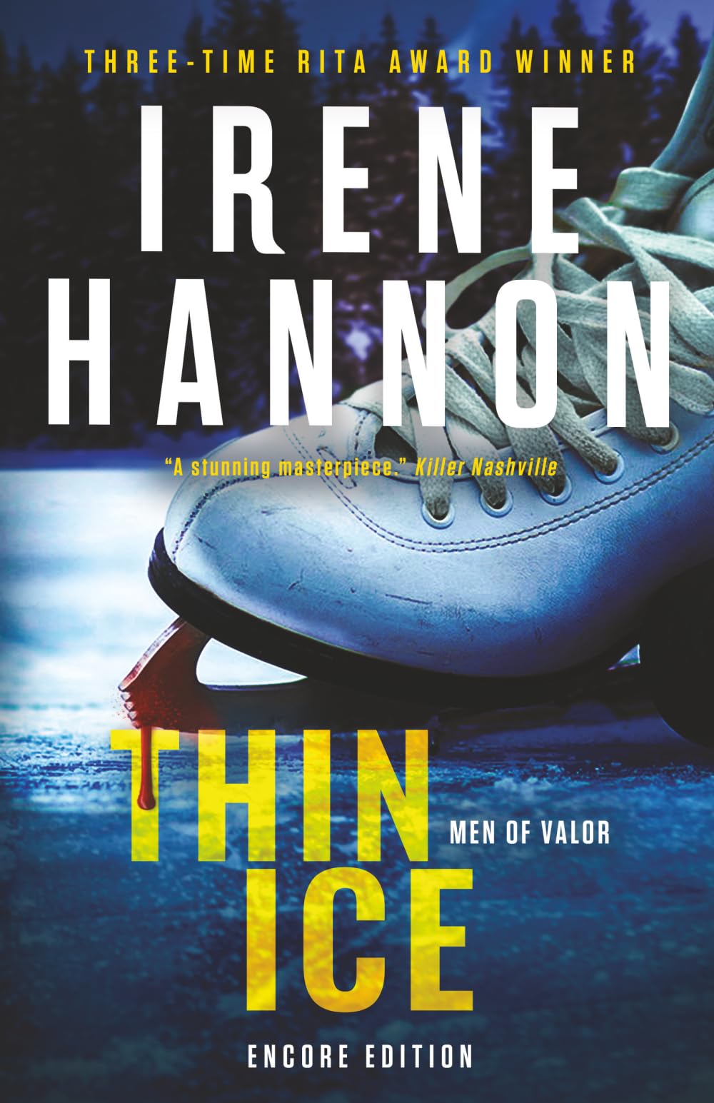 Thin Ice: A Christian Suspense Thriller and Clean Christian Fiction Small Town Mystery (Men of Valor)