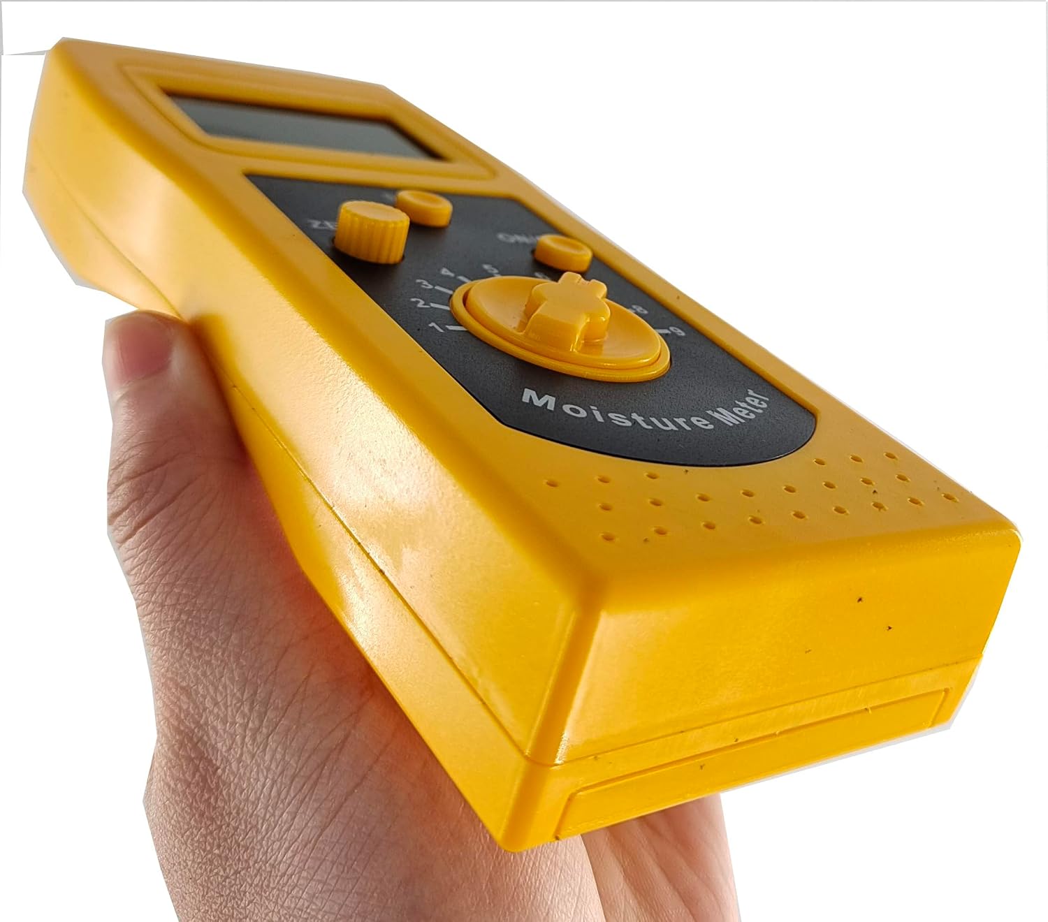 Meat Moisture Meter with Measuring Range 10 to 90% Accuracy 0.1 LCD Display for Fresh Meat Pork Beef Lamb Chicken, Etc