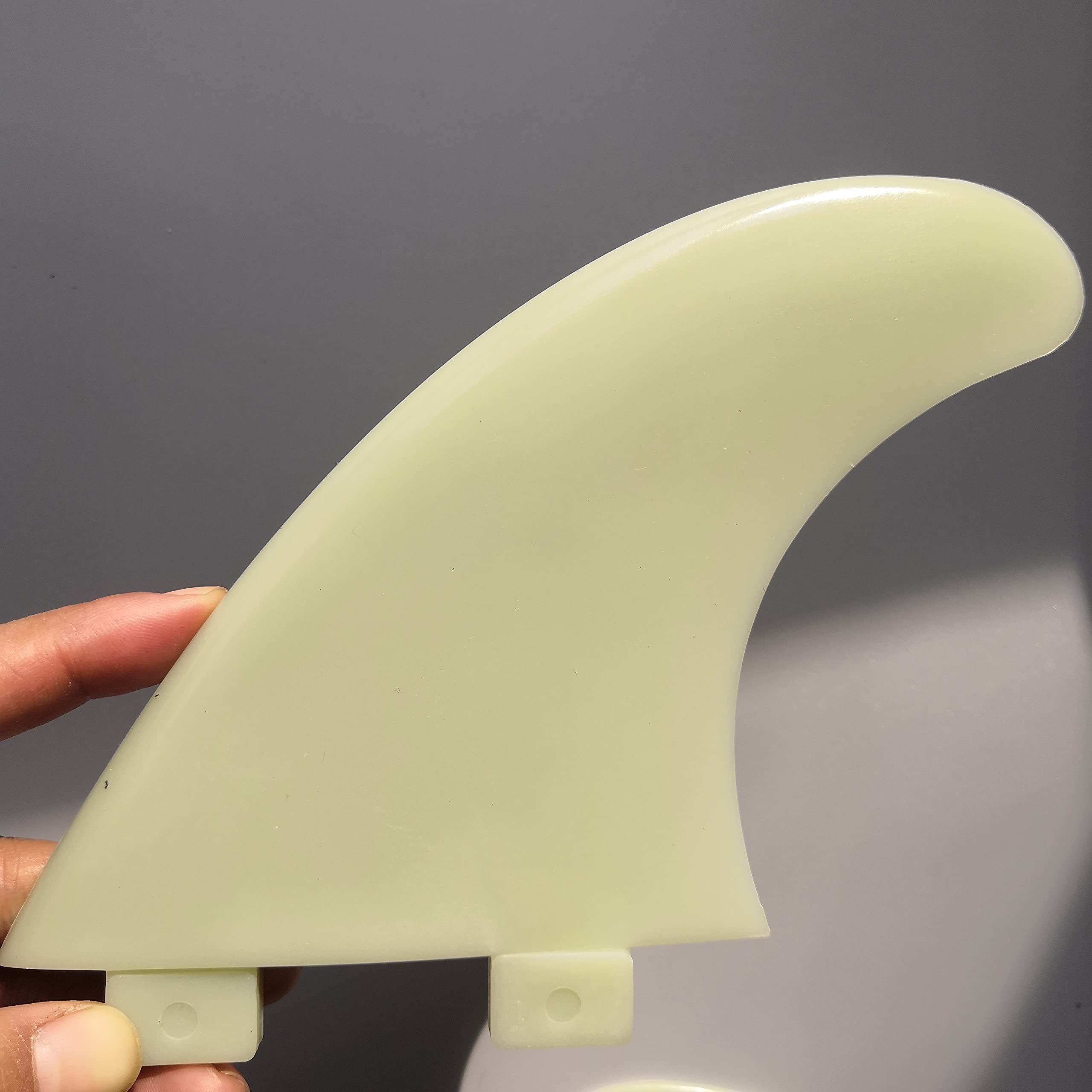 MERHOVO Tabla de Surf eléctrica, Plástico G5 Aletas de Tabla de Surf 3 unids Fibra de Vidrio Fin Surfing Thole Thruster Paddle Board Fin Reemplazo
