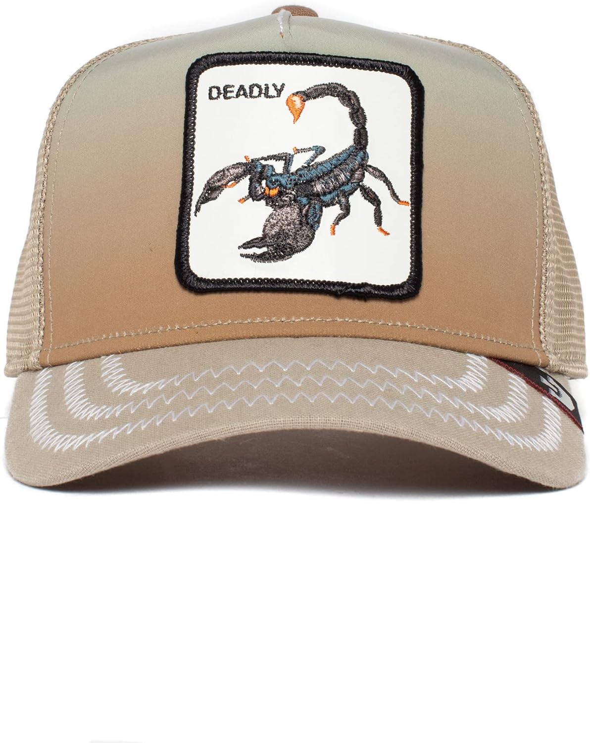 Goorin Bros. The Farm Desert Skies Collection Unisex Trucker Hat, Tan (Get Over Here), One Size