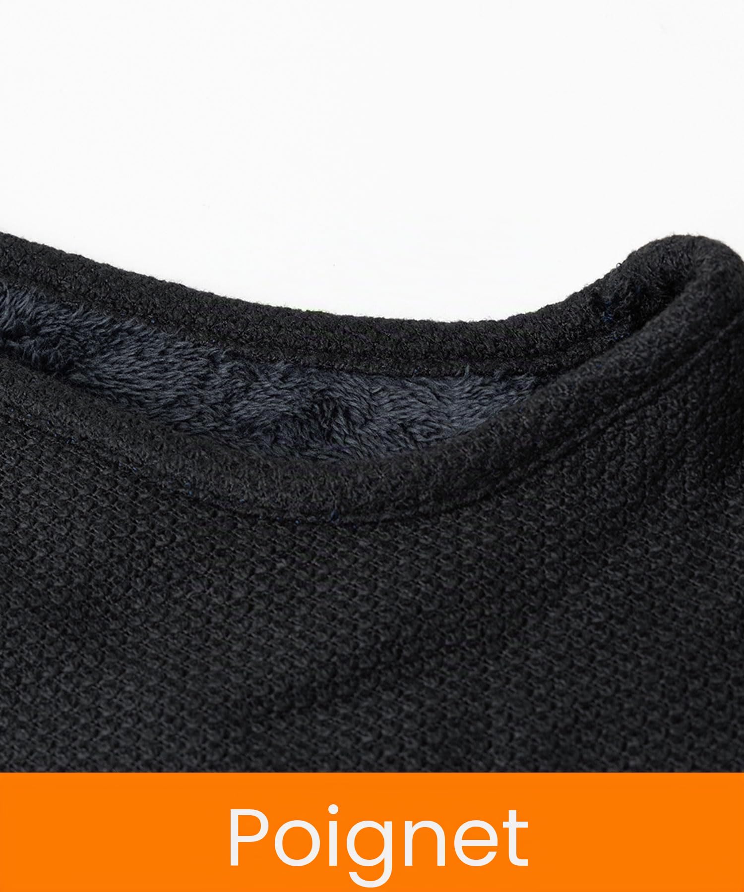 Hommes Pulls et Gilets Zippé Cardigan Veste sans Manche Chandail Doublure Polaire Gilet Chauffante Tricoté Maille Débardeurs Épais