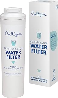 Culligan CUW4 Refrigerator Water Filter | Replacement for Whirlpool Water Filter 4 (EDR4RXD1) | Replace Every 6 Months | Pack of 1
