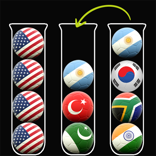 Sorting Flags Ball Sort Color Puzzle Game - Flag Sorting Master - App on Amazon Appstore