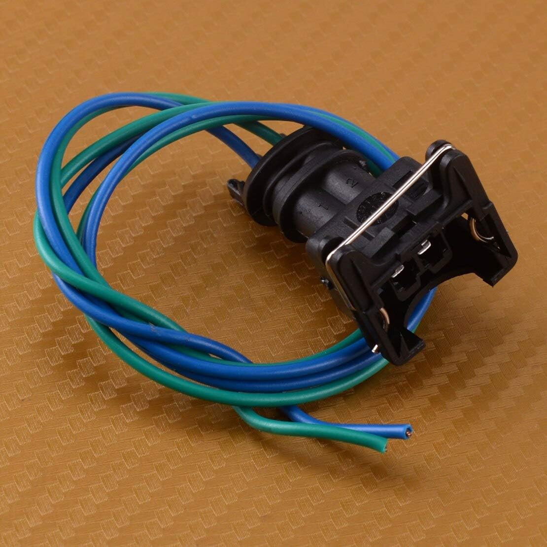 1Pc 2 Pin Fuel Pump Plug Wire Harness Connector Fit For asto