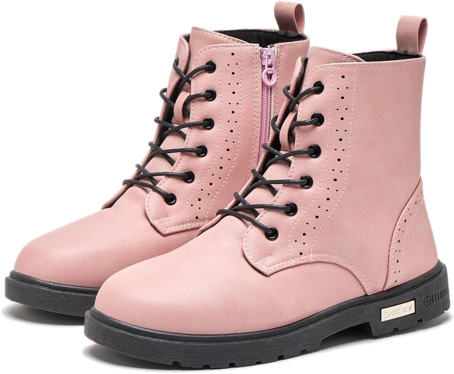 Daclay Kids Girls' Boots Children's Boots Outdoor Boots Girls' Plush Short Boots Boys' boots image 3