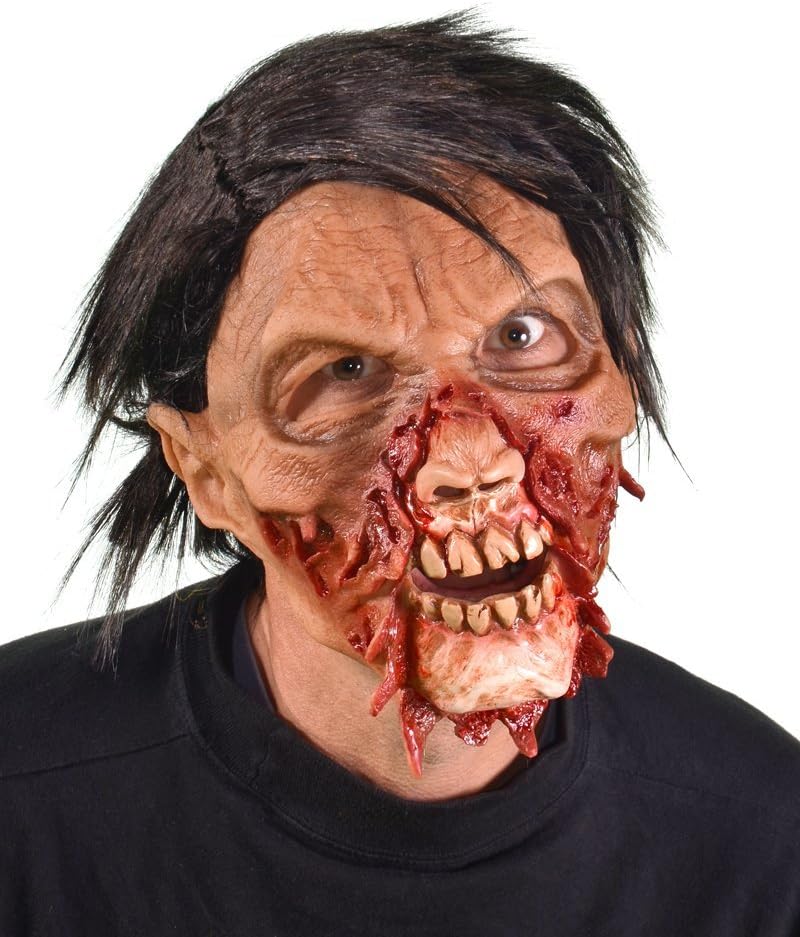 Zagone Studios Men's Torn a Part Zombie Mask
