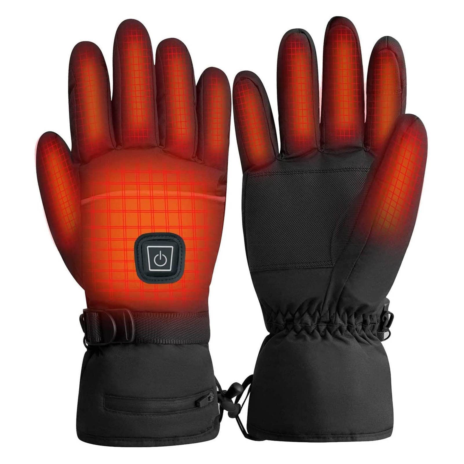 Gants chauffants pour les mains au ski doublures électriques de gants hiver