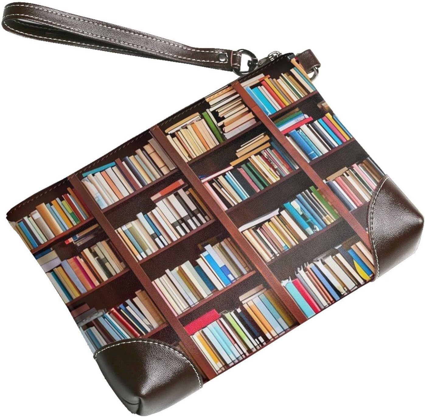 Leather Wristlet Wallet Clutch Purses For Women Ultra-Slim Ladies Handbags Credit Card Holder Books Wallet Purses Cell Phone Pouch Bag For Party And Prom, Beach Bag