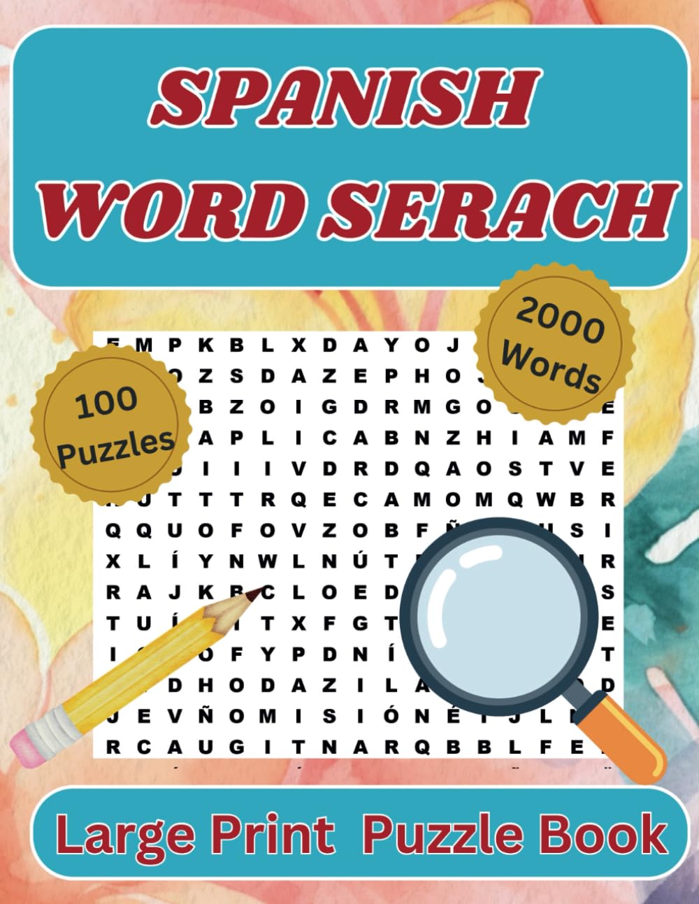 Spanish Word Search: Fun and Educational Puzzles to Learn Spanish Vocabulary
