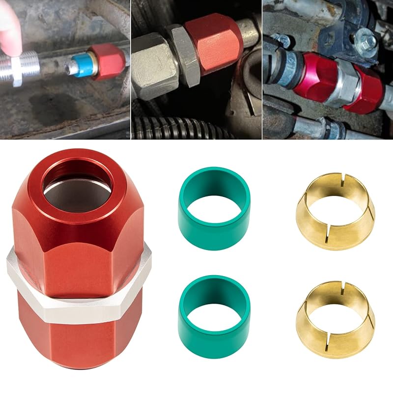 Kit de reparo de linha de ar-condicionado 800-643 para tubo de alumínio de 7,94 mm Hihitomorrow L-800