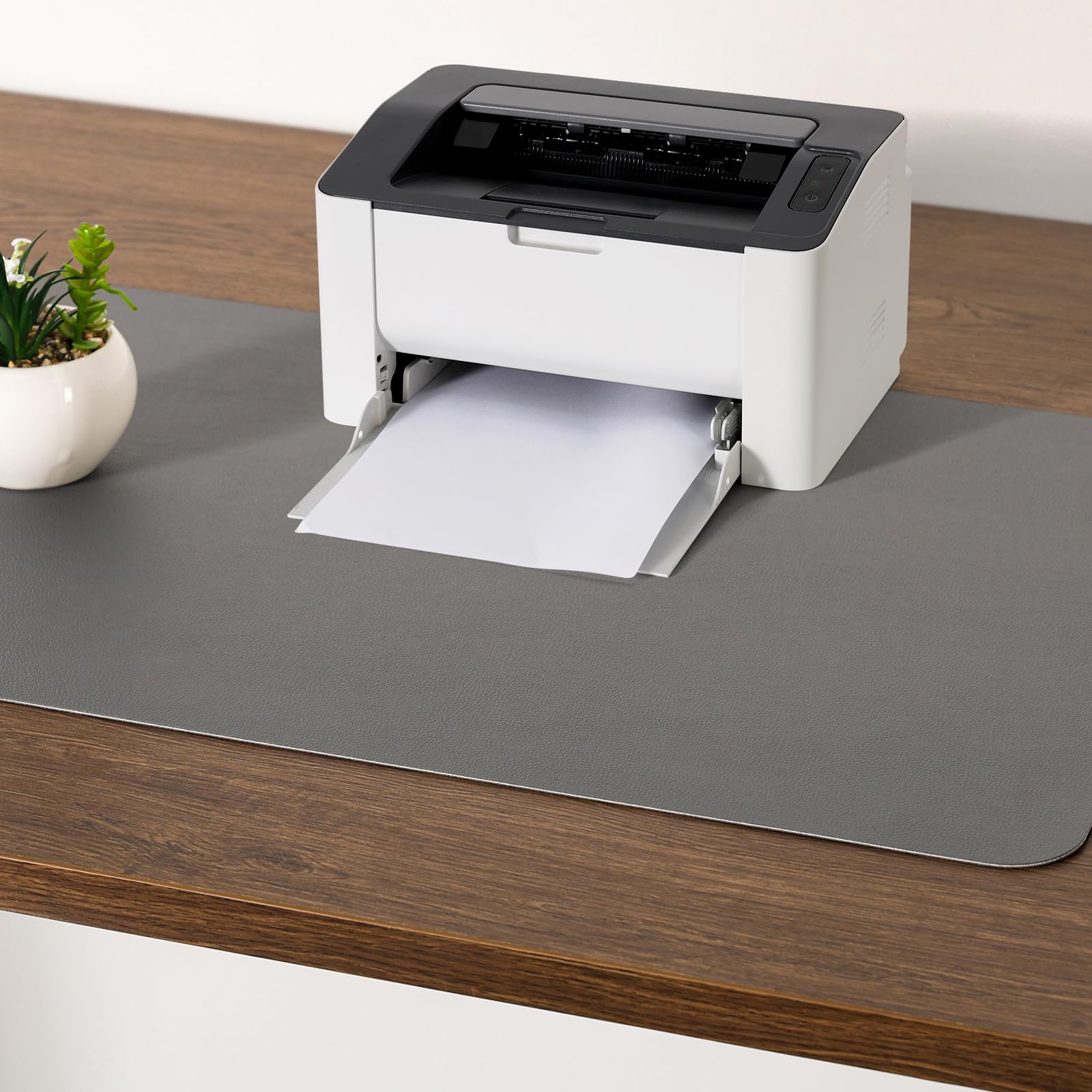 Alfombrilla de Escritorio,PVC Escritoriode de Oficina Alfombrilla del Escritorio del Ordenador 1,8mm Estera de Escritura de Doble Cara Tapete de Escritorio para Oficina/Hogar