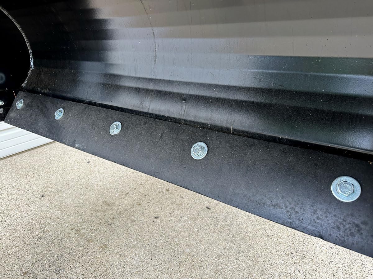 GWT Heavy Duty UHMW Poly Snow Plow Cutting Edge – Durable Plastic Blade for Driveway, ATV, UTV & Truck Plows | Non-Stick, Rust-Proof, Noise-Reducing | Universal Fit (2"x0.75"x72")