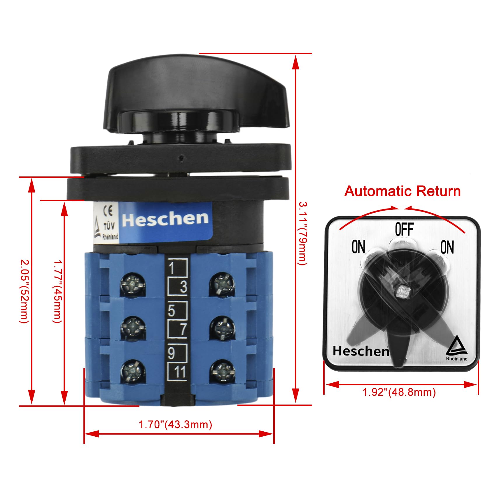 Amazon.co.jp: Heschen ユニバーサルロータリーカムセレクター