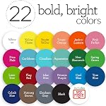 Apple Barrel Art Lessons Ensemble de peinture et de brosse, 34 Pc Kit incluant 23 2 - Oui, oui. Apple Barrel Couleurs de peinture acrylique, 1 2 bouteille de Mod Podge Matte, 10 FolkArt Des pinceaux, 6 Leçons vidéo et plus encore