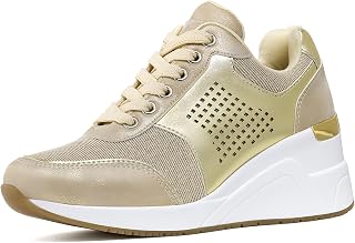 Cestfini Wedge Sneakers for Women,Fashion Tennis Walking Shoes