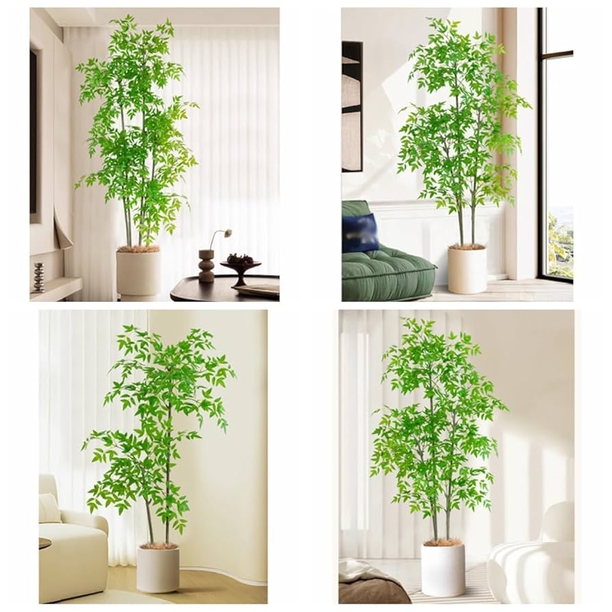 Amazon｜HGJH 人工観葉植物 大型 おしゃれ 130cm フェイク