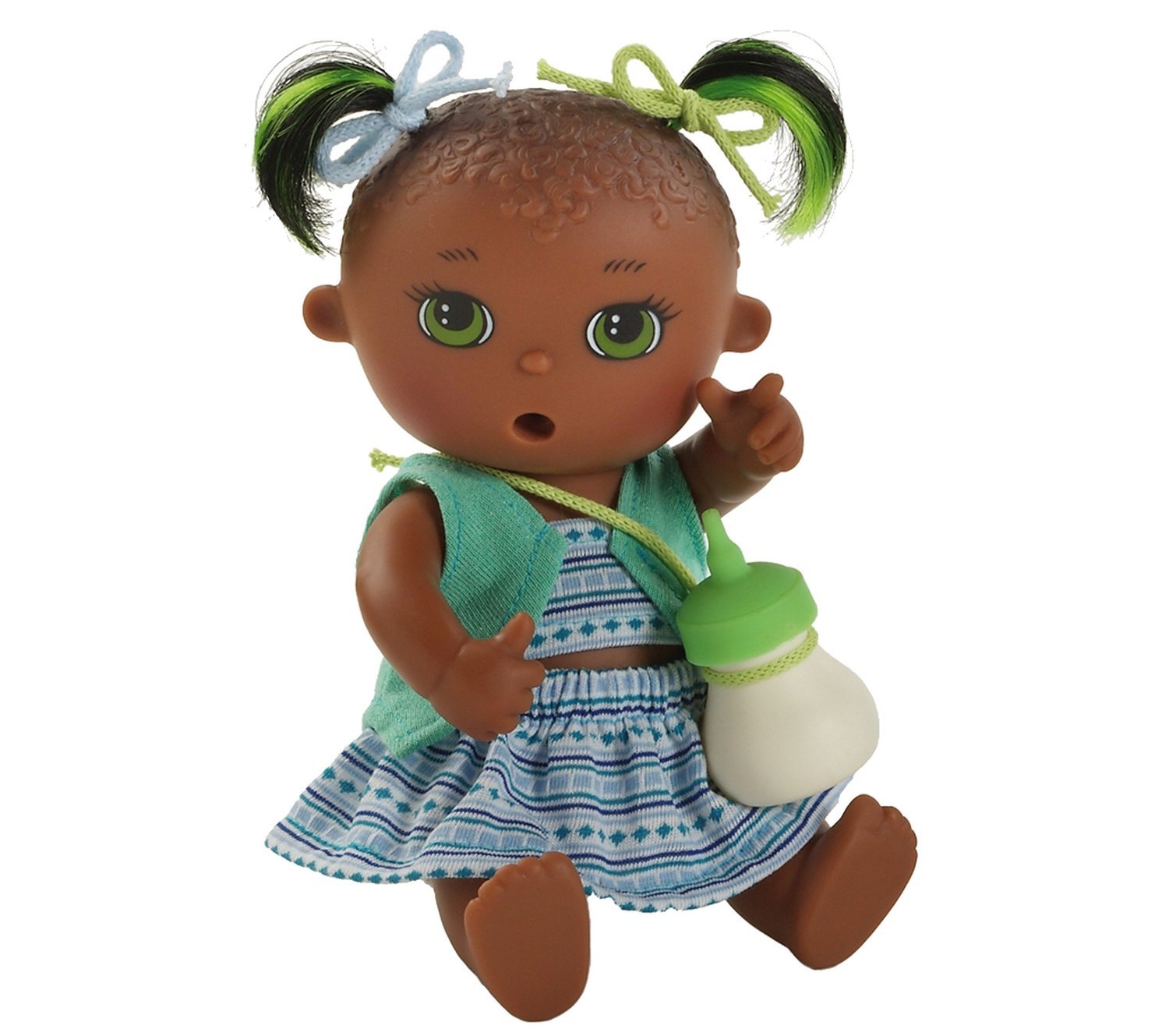 Paola Reina Los Bebes Go Potty Gracia 8.6" Drink & Wet Doll (Made in Spain)
