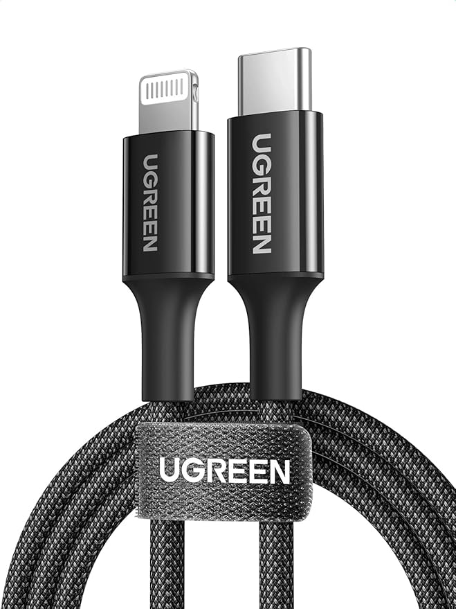 UGREEN iPhone Charger Cable 1M [MFi Certified] iPhone Cable Nylon