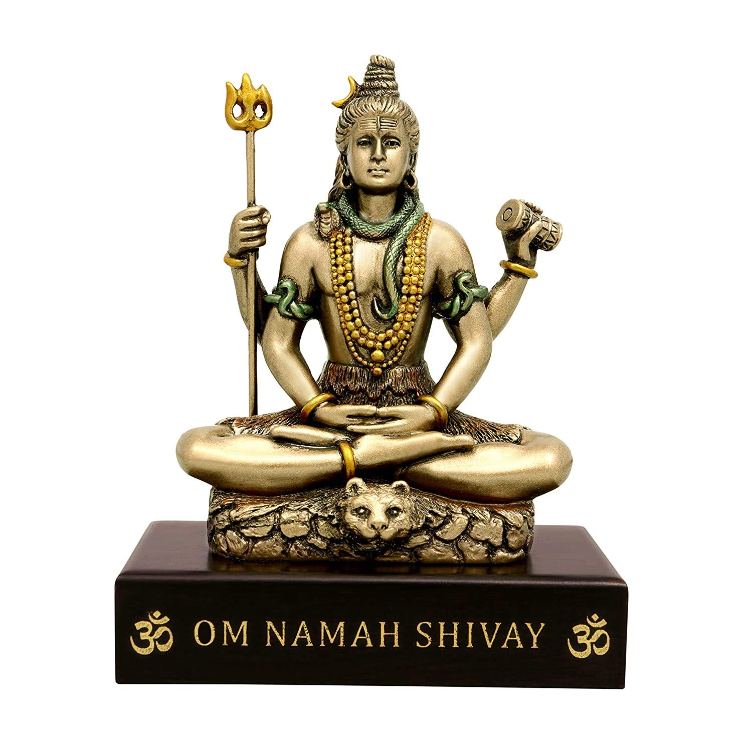 Shiva en Dhyana Mudra para altar de yoga en casa de 8 cm