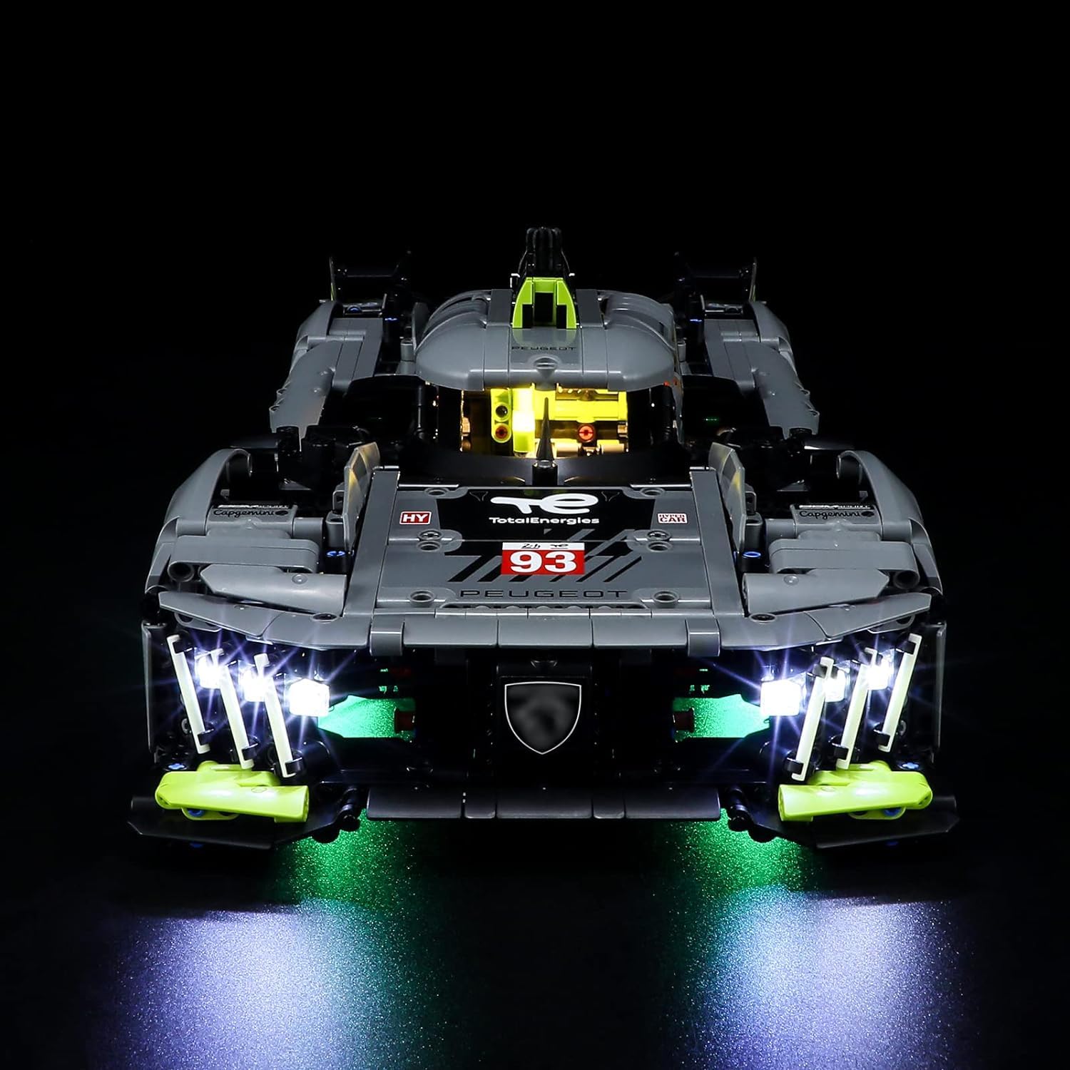 Bricklight Led Light kit for LEGO 42156 PEUGEOT 9X8 24H Le Mans Hybrid Hypercar (No set included, Only Light Kit)