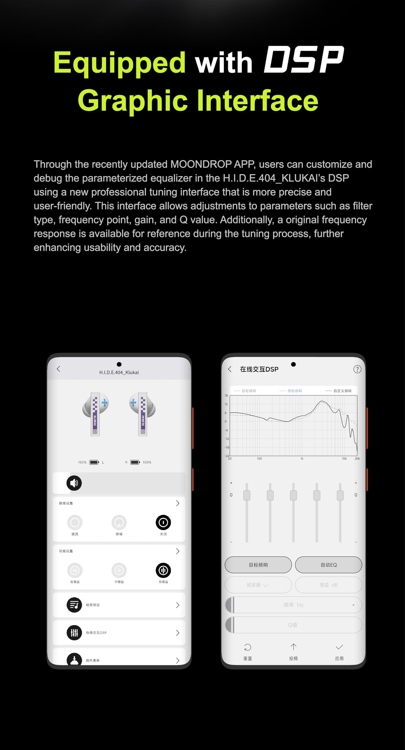 Moondrop X Girls Frontline 2: Exilium KLUKAI TWS Planar Magnetic Driver True Wireless Noise Canceling Bluetooth Słuchawki