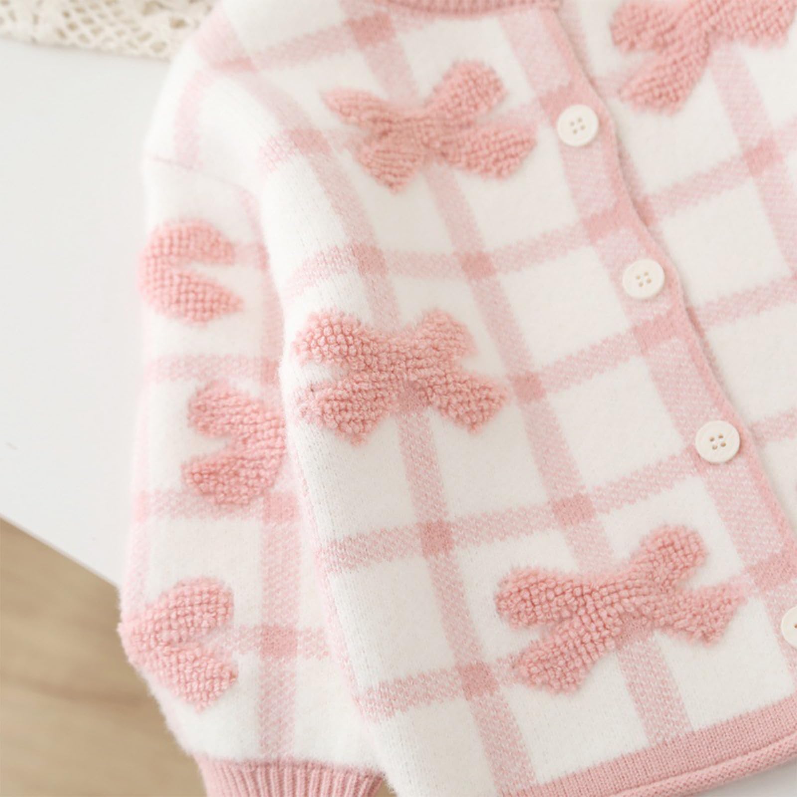 Genérico Conjunto de Suéter Tejido y Leggings para Niñas Abrigo Invierno Prendas Juego Diario Cómodas Edades 2 3 4 5 6 7 Años