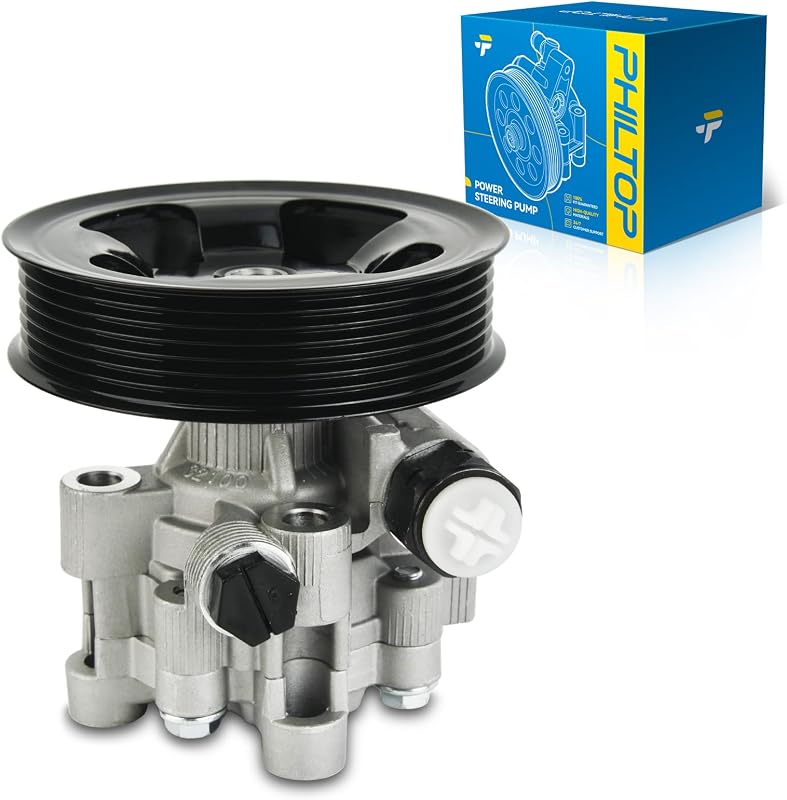Bomba da direção hidráulica PHILTOP com polia 215245 para Toyota Camry e Solara 2.4L – 1 unidade